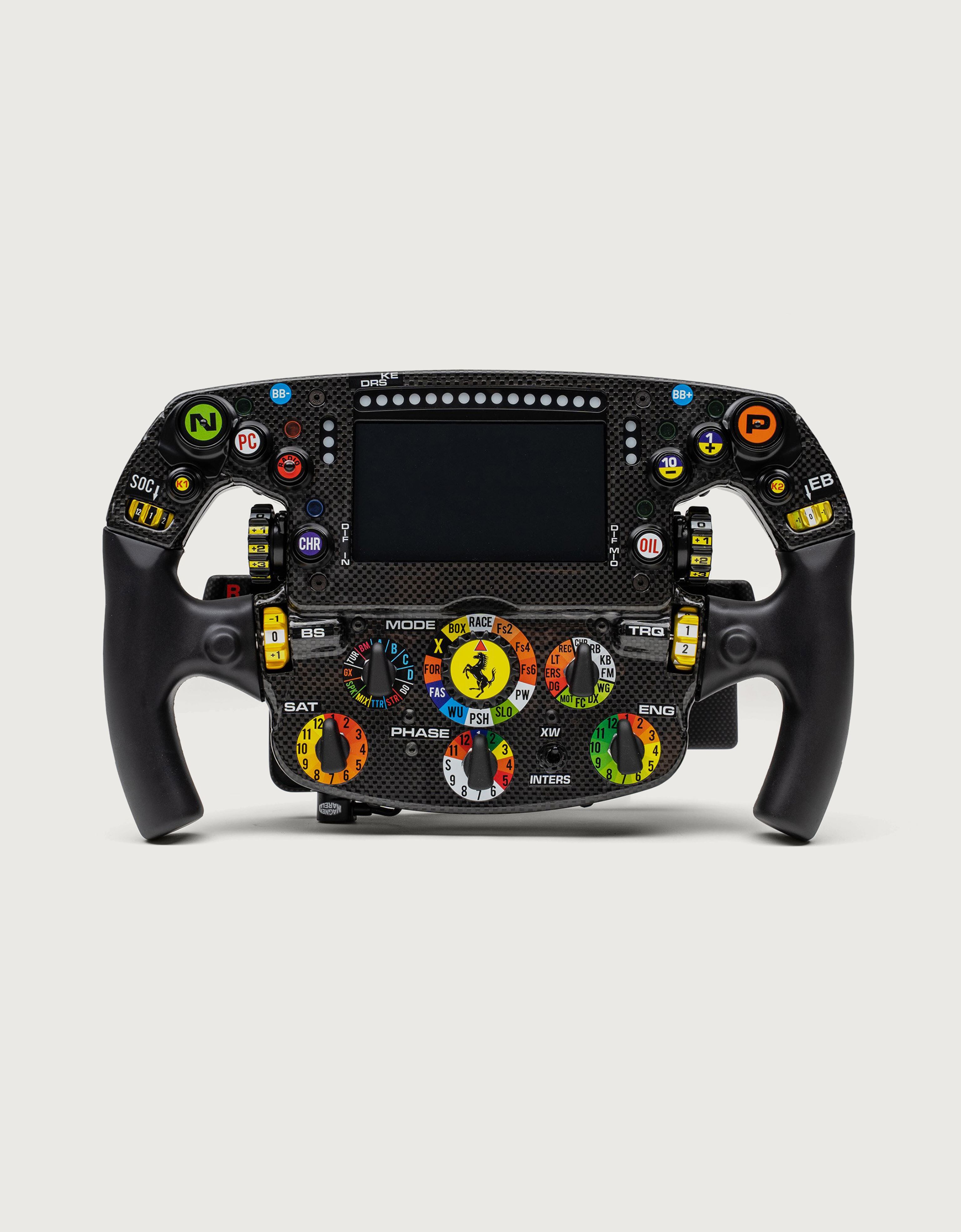 Ferrari 1:1 限量版 SF21 方向盘模型 黑色 F0403f