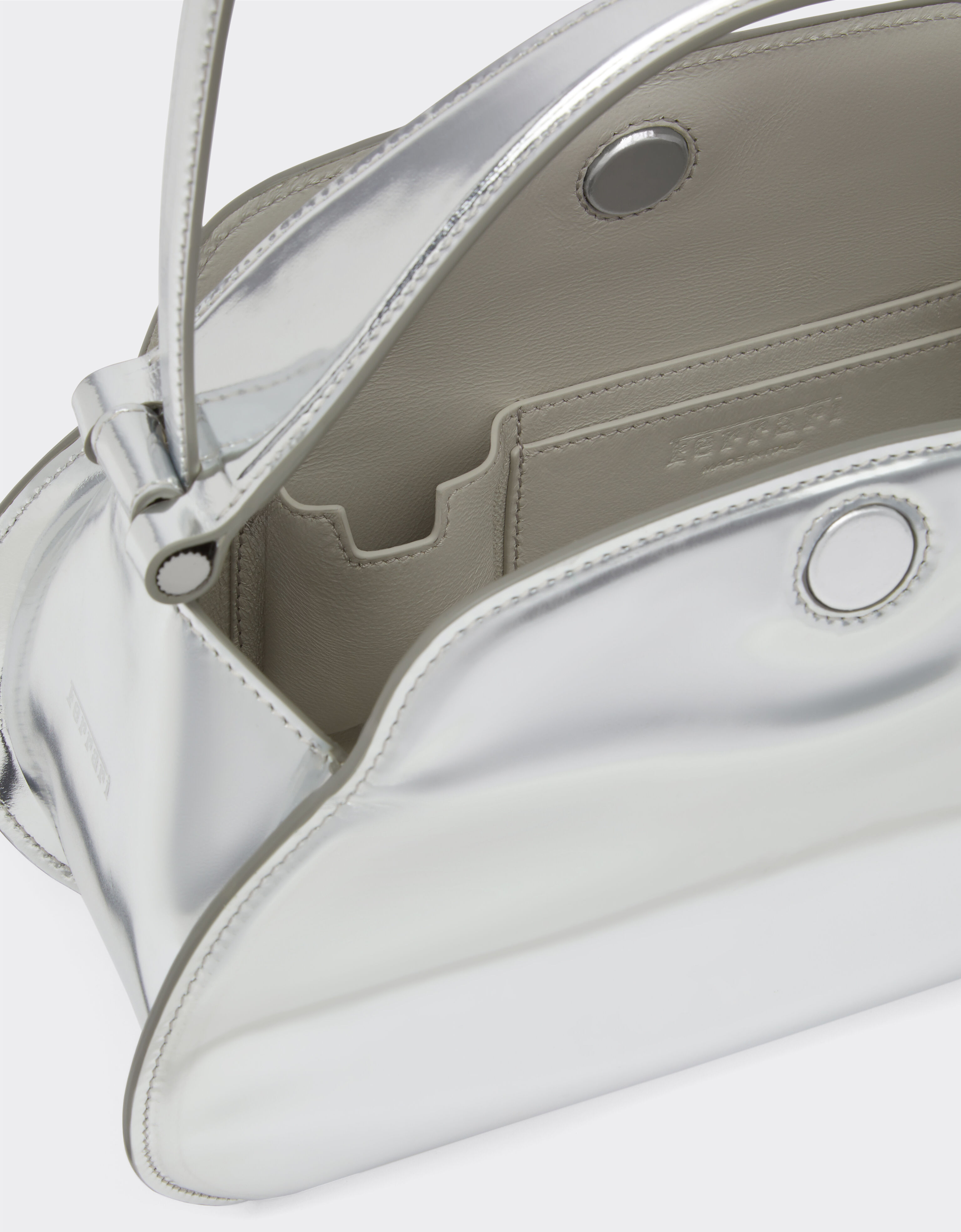 Ferrari La Ferrari Dino Top Handle Bag 银色 22069f