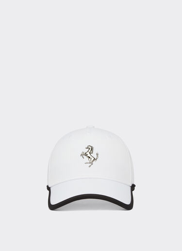 Ferrari 对比饰带棒球帽 光学白 20815f