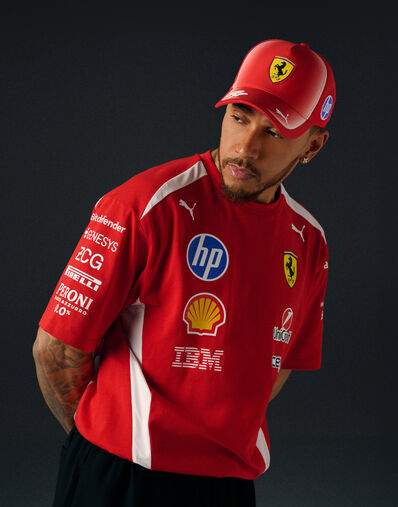 Ferrari Hamilton Replica 2026 Baseball Cap Puma for Scuderia Ferrari HP Red LA0HJf