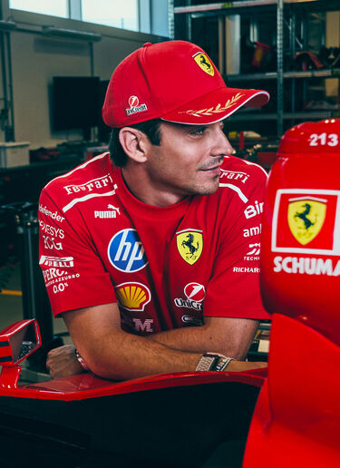 Ferrari Baseball cap Replica Leclerc per il GP di Monza 2026 Rosso LA0CP1136EXT0001f