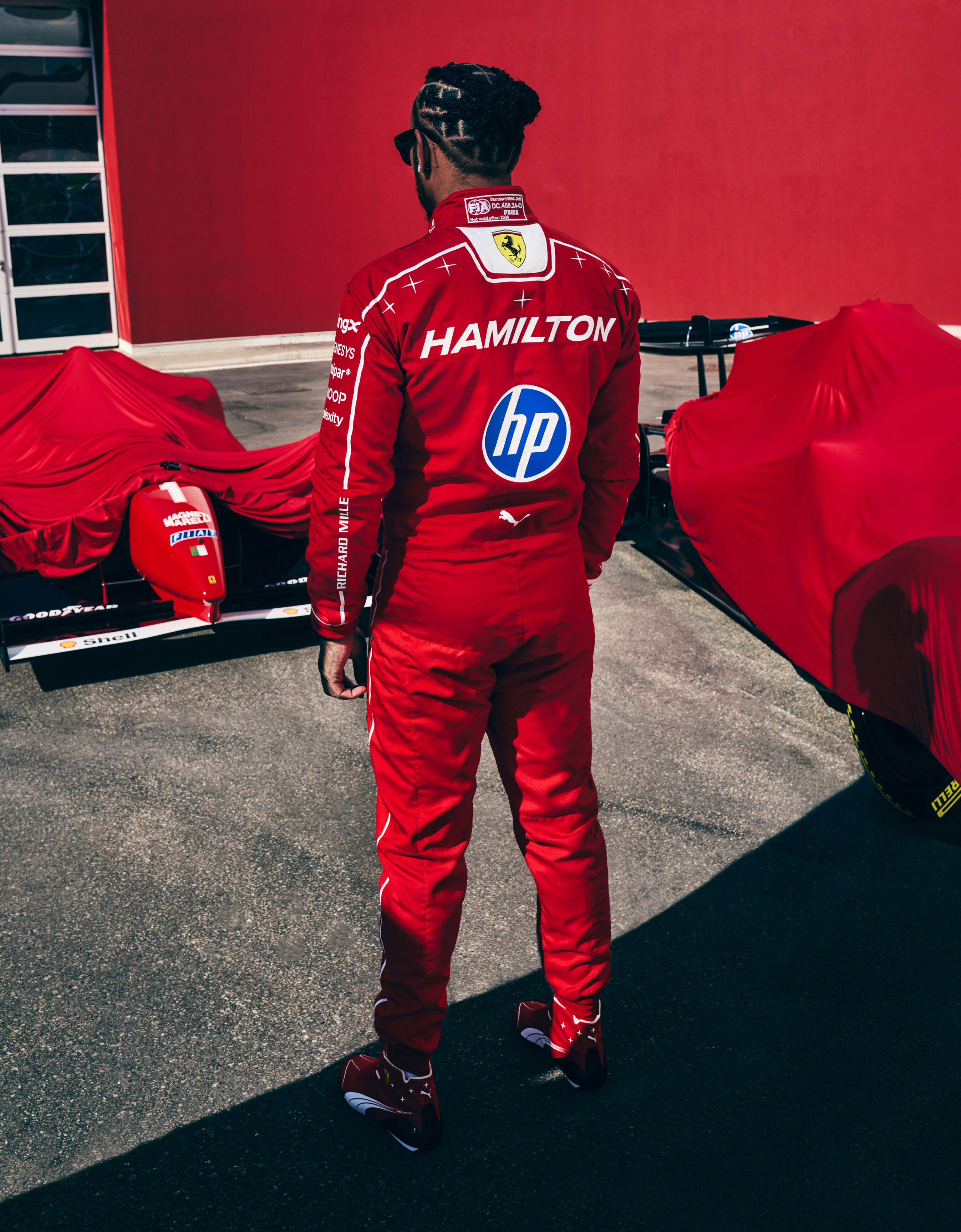 Ferrari Hamilton Replica Ferrari Racing Suit for the 2026 Monza Grand Prix Rosso LW0JU1088EXT0001f