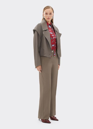 Ferrari 涂层纳帕皮革外套 Clay 50077f