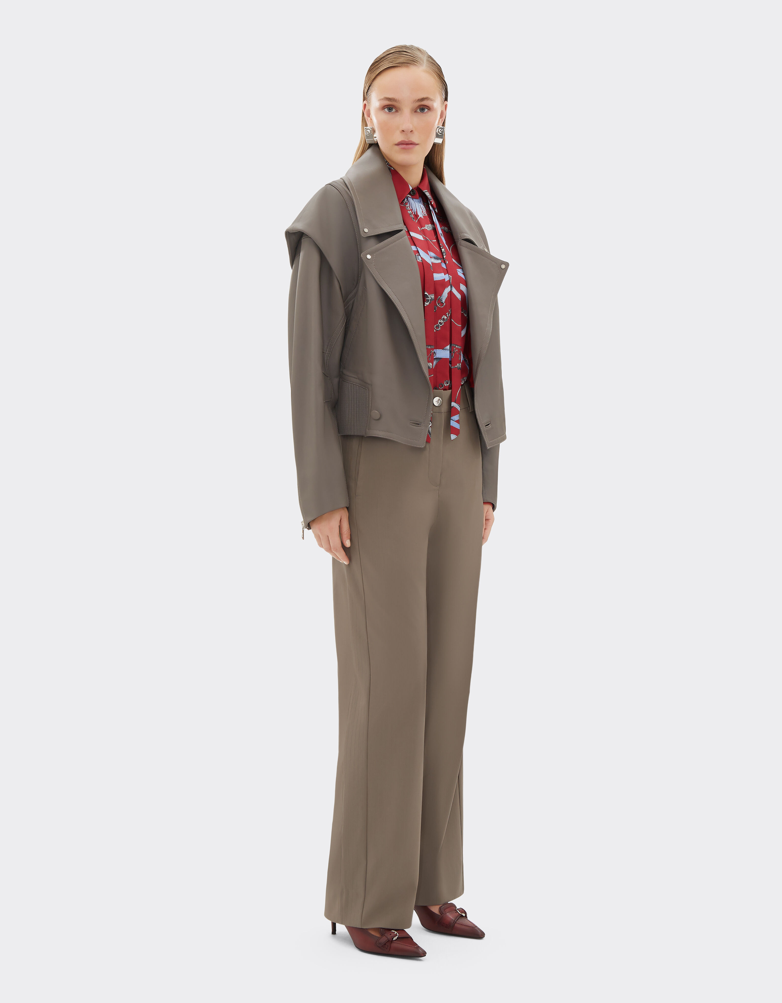 Ferrari 涂层纳帕皮革外套 Clay 50077f