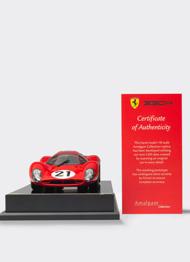 Ferrari Ferrari 330 P4 model in 1:18 scale Red L7588f