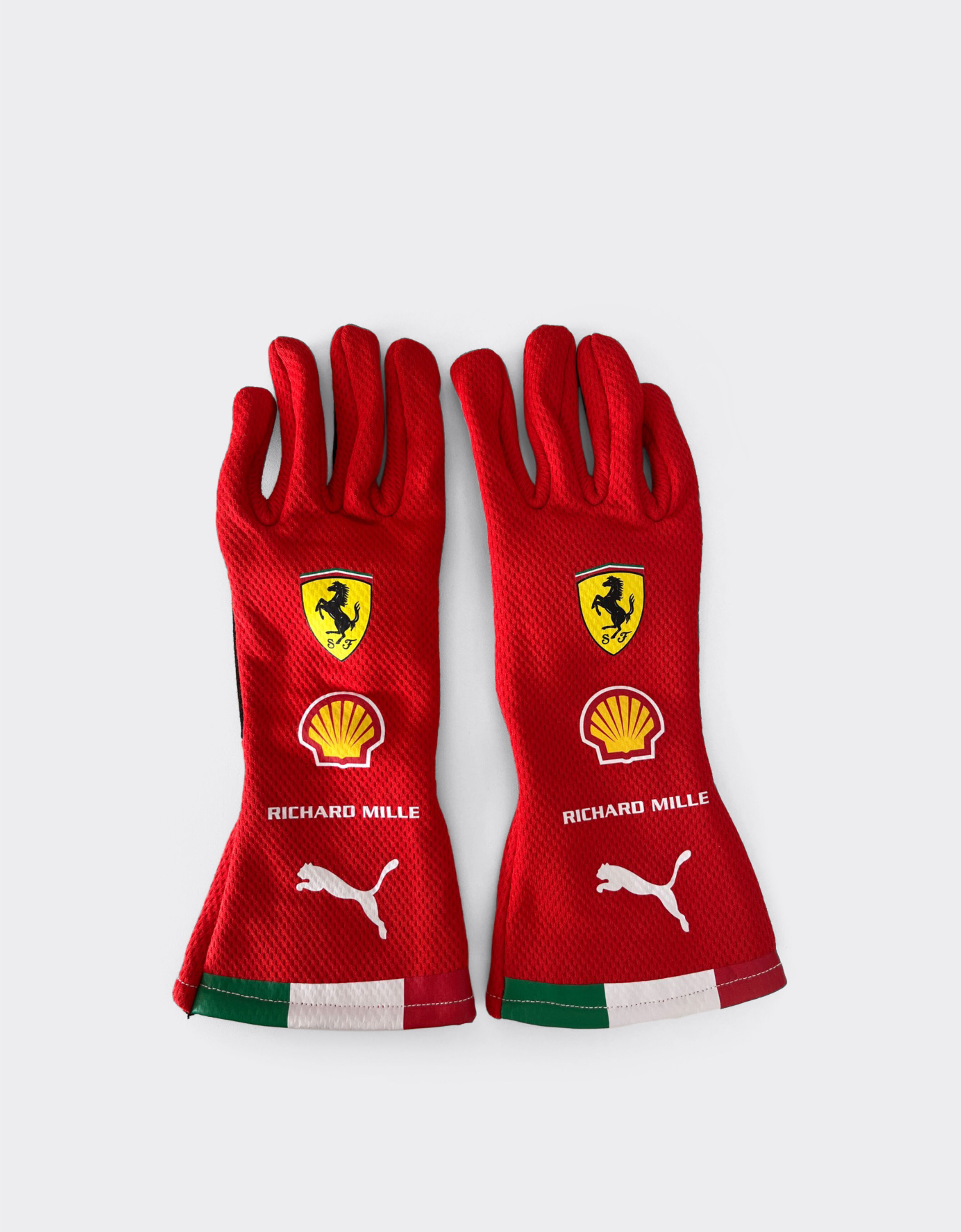 Leclerc Replica 2026 Puma for Scuderia Ferrari HP racing gloves Ferrari Leclerc Replica 2026 Puma for Scuderia Ferrari HP racing gloves Rosso LA0GL1104EXT0001f