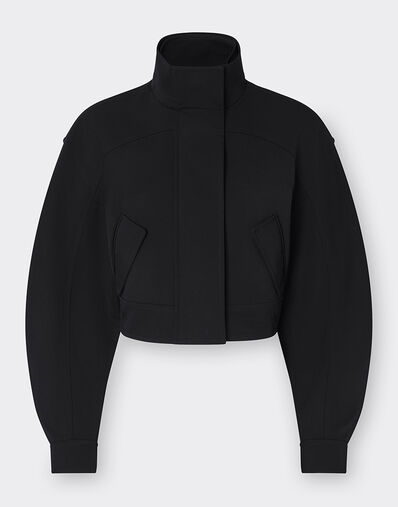 Ferrari 舒适羊毛飞行夹克 黑色 21638f