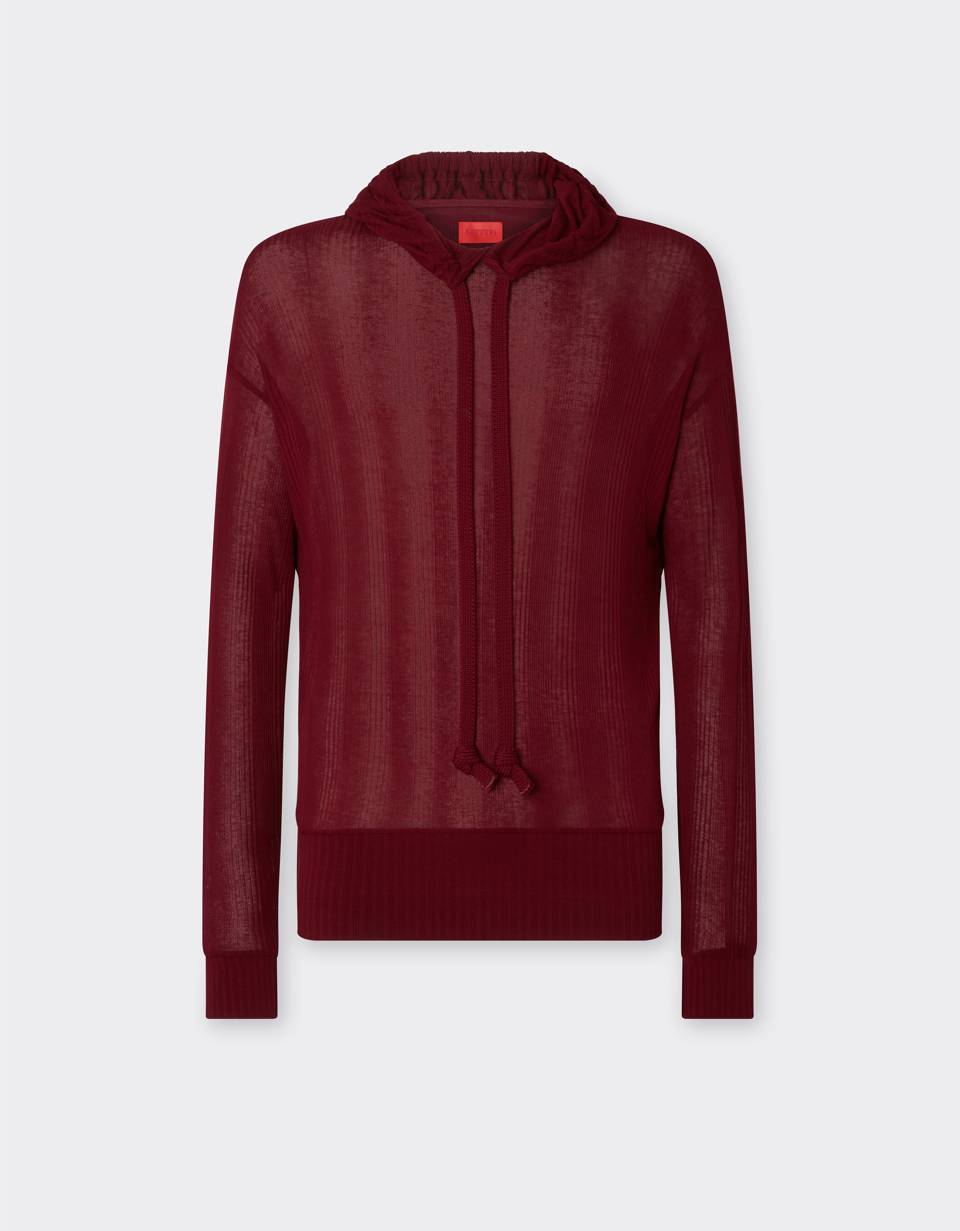 Ferrari Viscose jersey sweatshirt Cherry 49276f