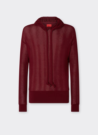 Viscose jersey sweatshirt Ferrari Viscose jersey sweatshirt Cherry 49276f