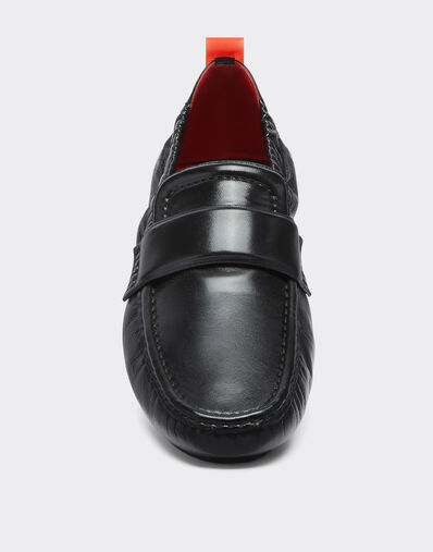 Ferrari Nappa leather driver shoe Nero 50829f