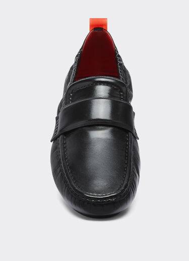 Ferrari Nappa leather driver shoe Nero 50829f