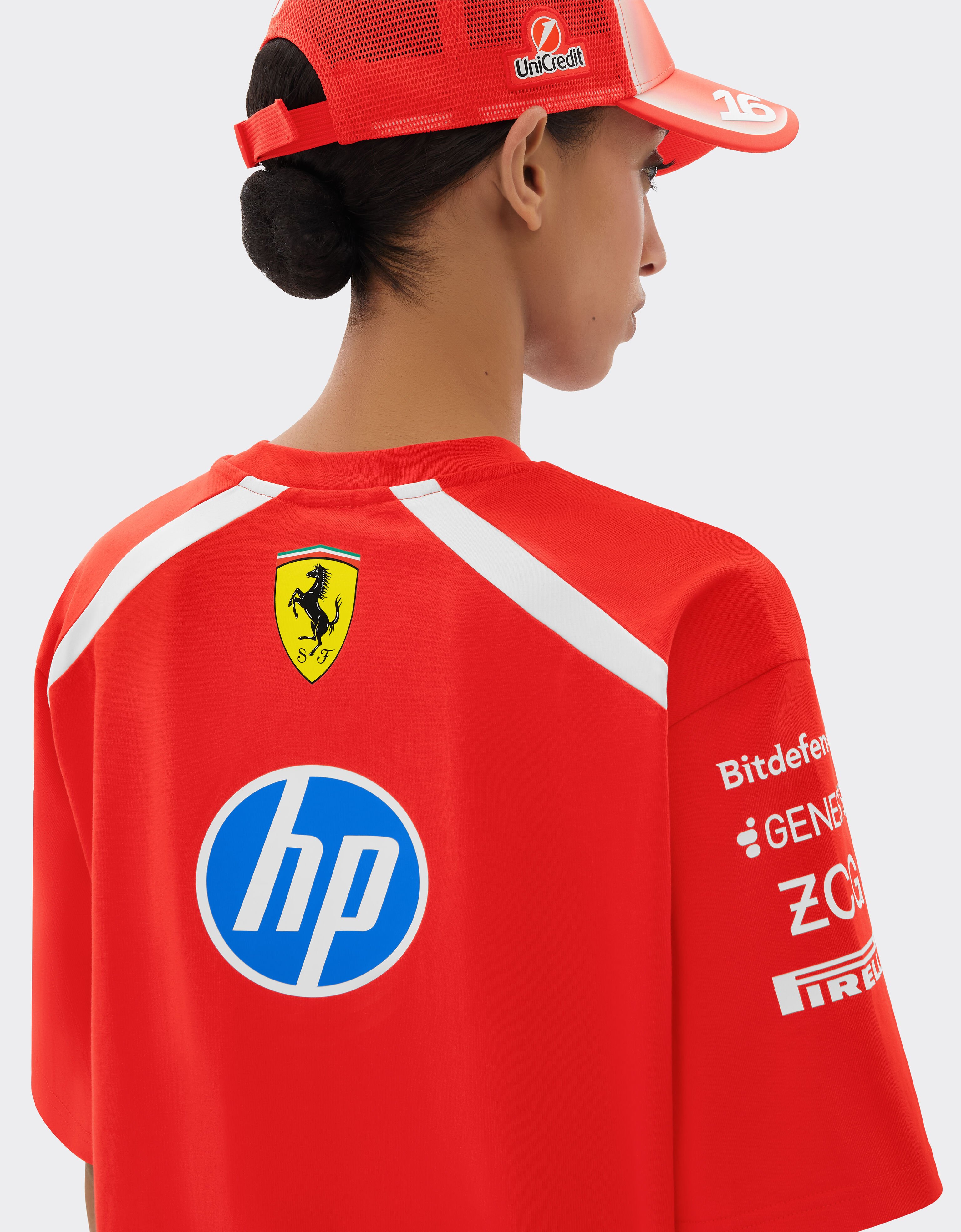 Ferrari Leclerc Replica Drivers Authentic 2026 Puma for Scuderia Ferrari HP T-shirt Red LA0H3f