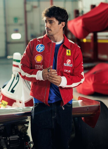 Puma为法拉利HP车队2025年蒙扎大奖赛推出限量版复制夹克 Ferrari Puma为法拉利HP车队2025年蒙扎大奖赛推出限量版复制夹克 Racing red LA0BXf