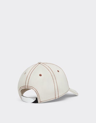 Ferrari Baseball cap with Ferrari logo Chalk 49116f