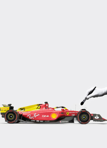 1:8 scale Charles Leclerc Ferrari F1-75 model Ferrari 1:8 scale Charles Leclerc Ferrari F1-75 model Rosso Corsa 红色 F0883f