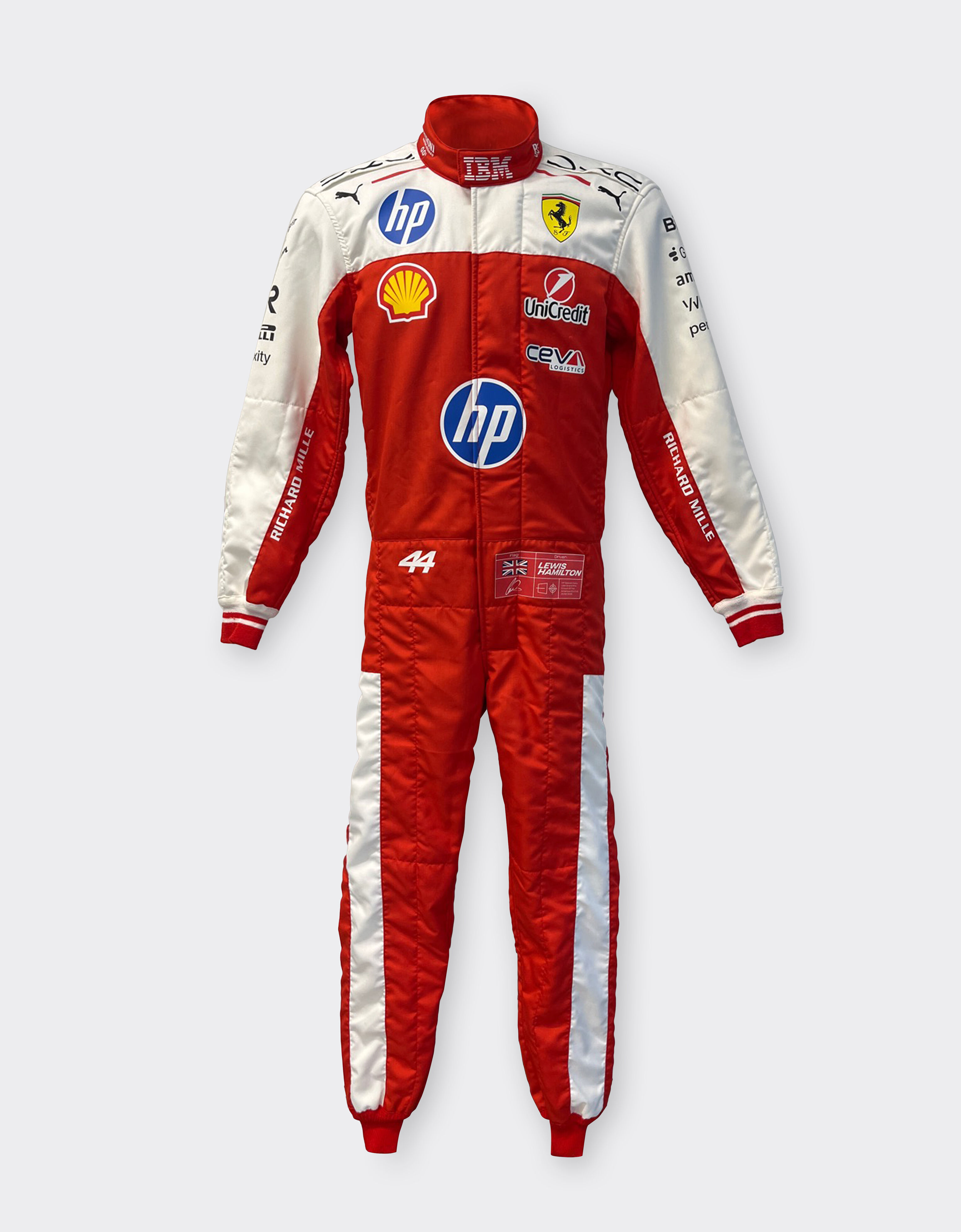 Ferrari Scuderia Ferrari Hamilton Replica racing suit for the 2026 Austin Grand Prix Racing Red LW0JU4119EXT0001f