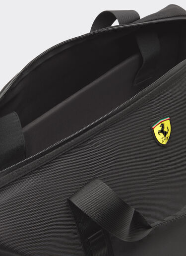  Weekender bag in technical fabric Nero SBNWE0003HMM0033f