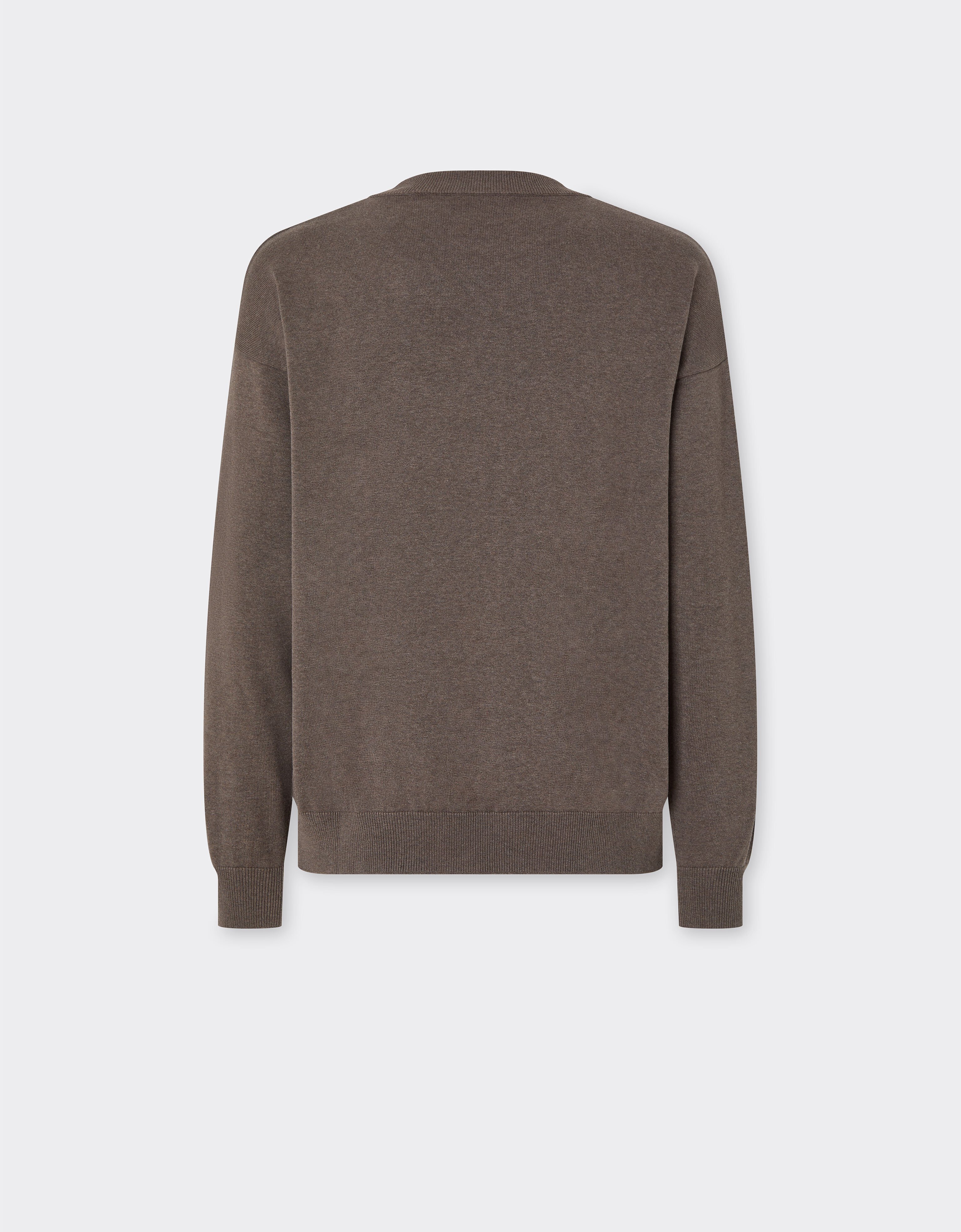 Ferrari 法拉利徽标丝棉混纺卫衣 Clay 50816f