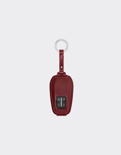 Ferrari Ferrari keychain in shiny leather Cherry 49238f