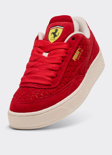 Ferrari Puma 呈现法拉利车队 Suede XL 运动鞋 Red LA0B4f