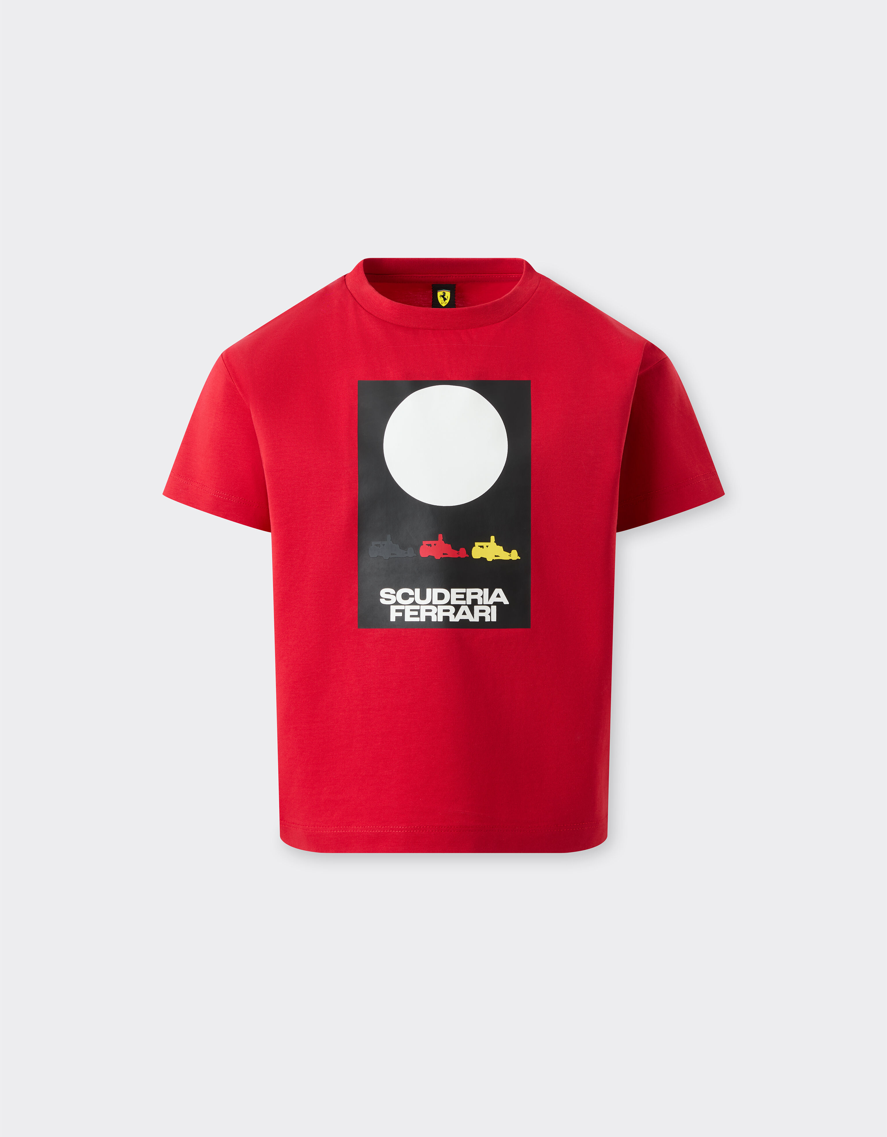  T-shirt with Scuderia Ferrari graphic Rosso SJBTH0059JCO0021f