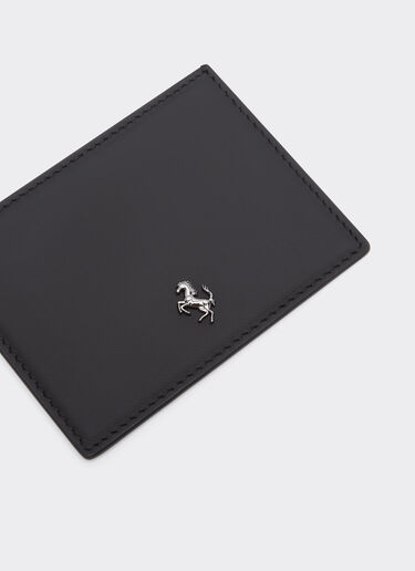 Second Life Leather Card Holder Ferrari Second Life Leather Card Holder Black 21435f