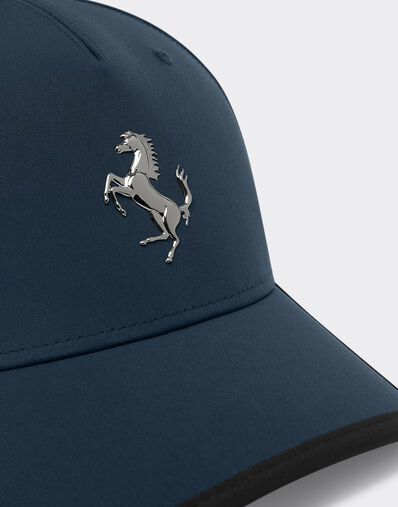 Ferrari Baseball cap con Cavallino Rampante in metallo Navy 20815f