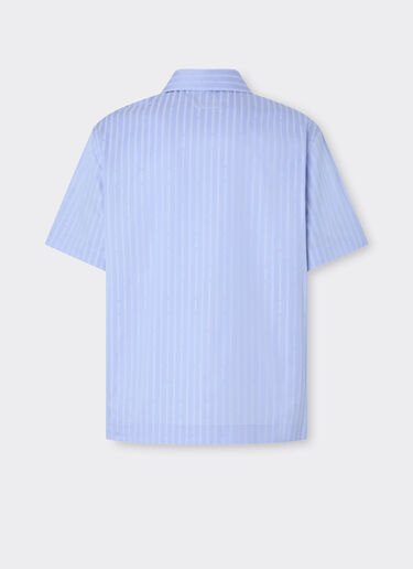 Ferrari Cotton shirt with Ferrari Monogram pattern Oxford 50071f