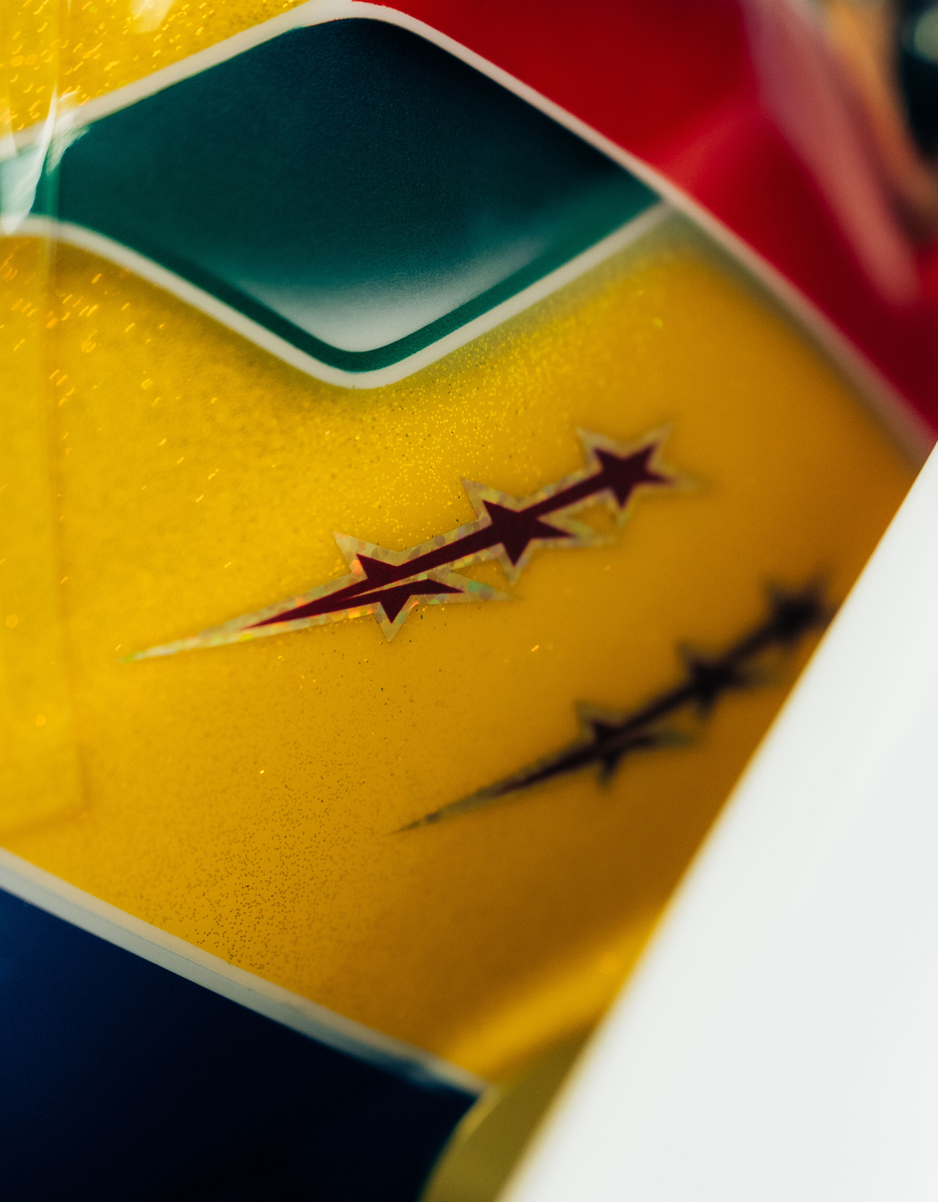 Ferrari Lewis Hamilton Silverstone Special Edition 2026 Mini Helmet, 1:2 Scale Multicolore LO0R2673EXT0001f