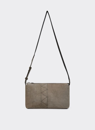 Ferrari 尼龙斜挎包 Khaki Green 50167f