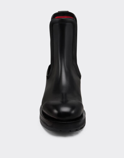 Ferrari Chelsea ankle boot in matte leather Black 22739f