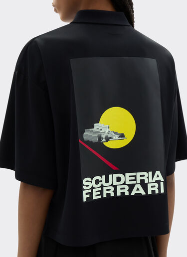  Polo shirt with Scuderia Ferrari graphic Nero SJWPO0043JCO0024f