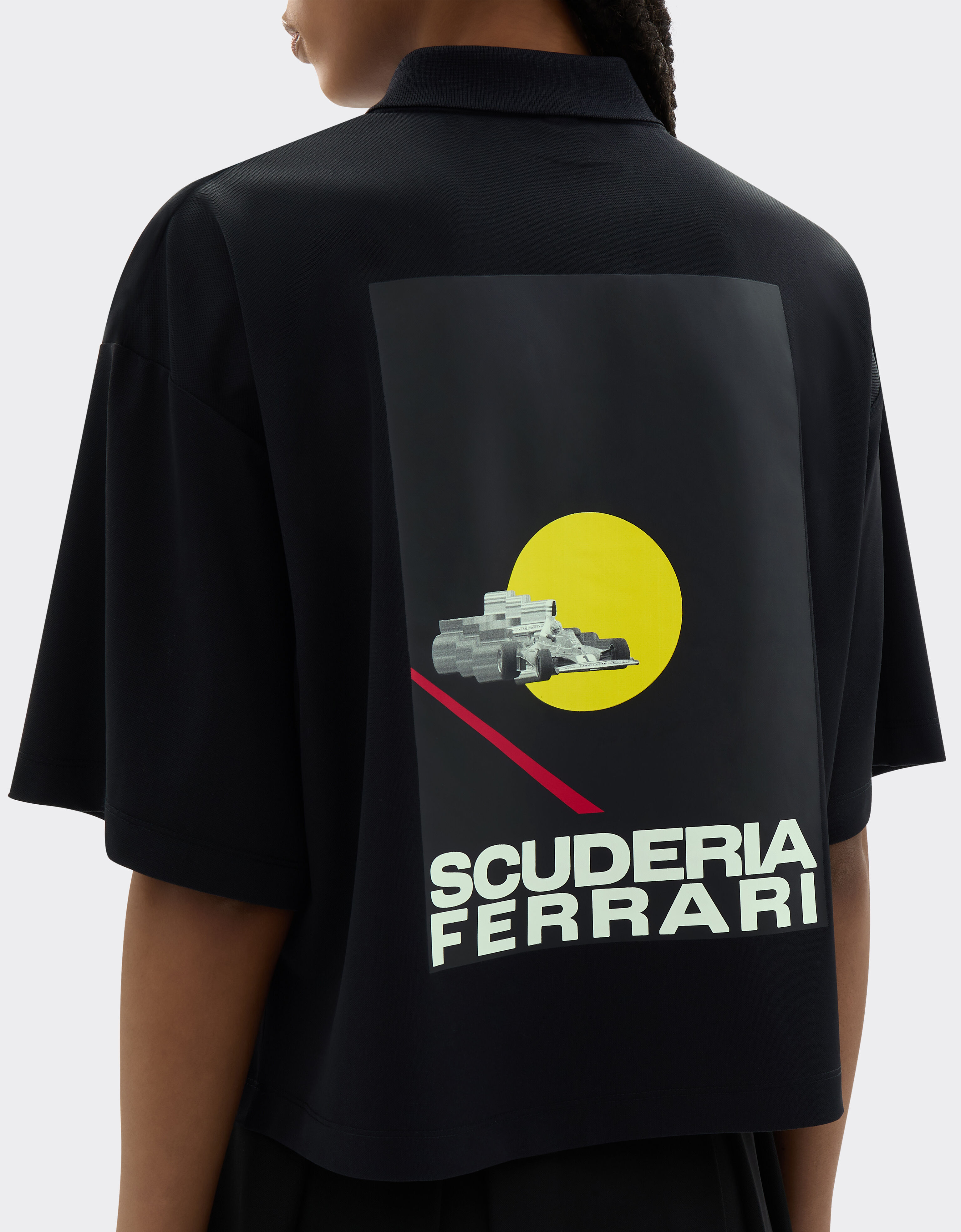  Polo shirt with Scuderia Ferrari graphic Nero SJWPO0043JCO0024f