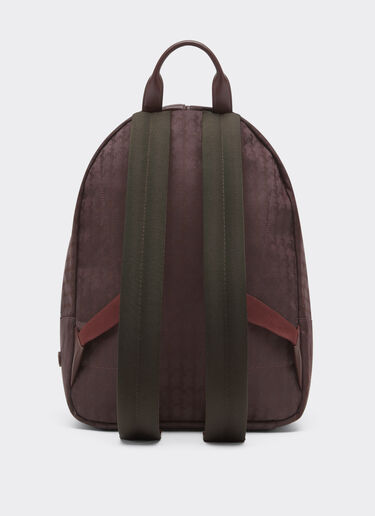 Q-Cycle® jacquard backpack with Cavallino pattern Ferrari Q-Cycle® jacquard backpack with Cavallino pattern Mahogany 49136f