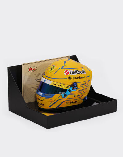 Ferrari 1:2比例Lewis Hamilton迈阿密2025特别版迷你头盔 多色 LA07Jf