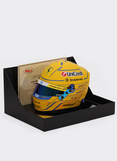 1:2比例Lewis Hamilton迈阿密2025特别版迷你头盔 Ferrari 1:2比例Lewis Hamilton迈阿密2025特别版迷你头盔 多色 LA07Jf