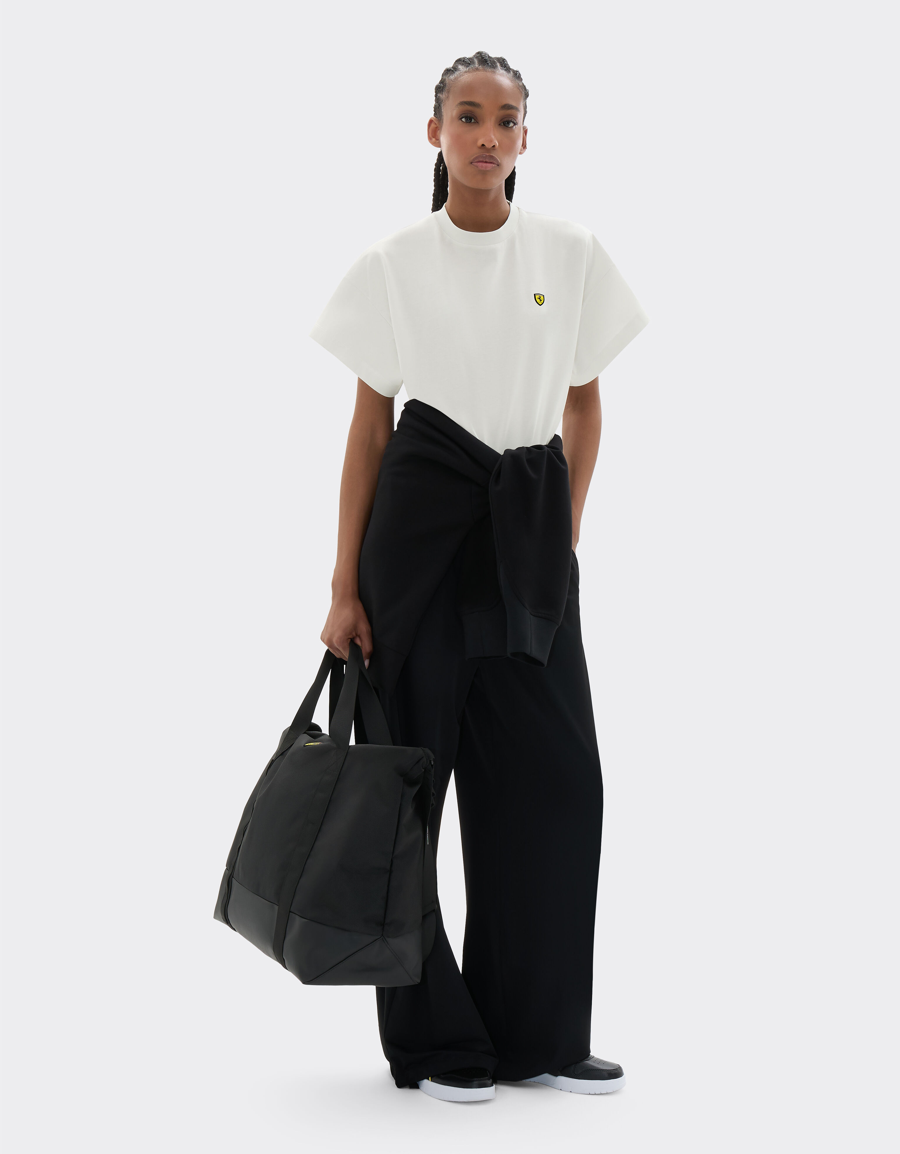  T-shirt with Scuderia Ferrari graphic Avorio SJWTH0084JCO0024f