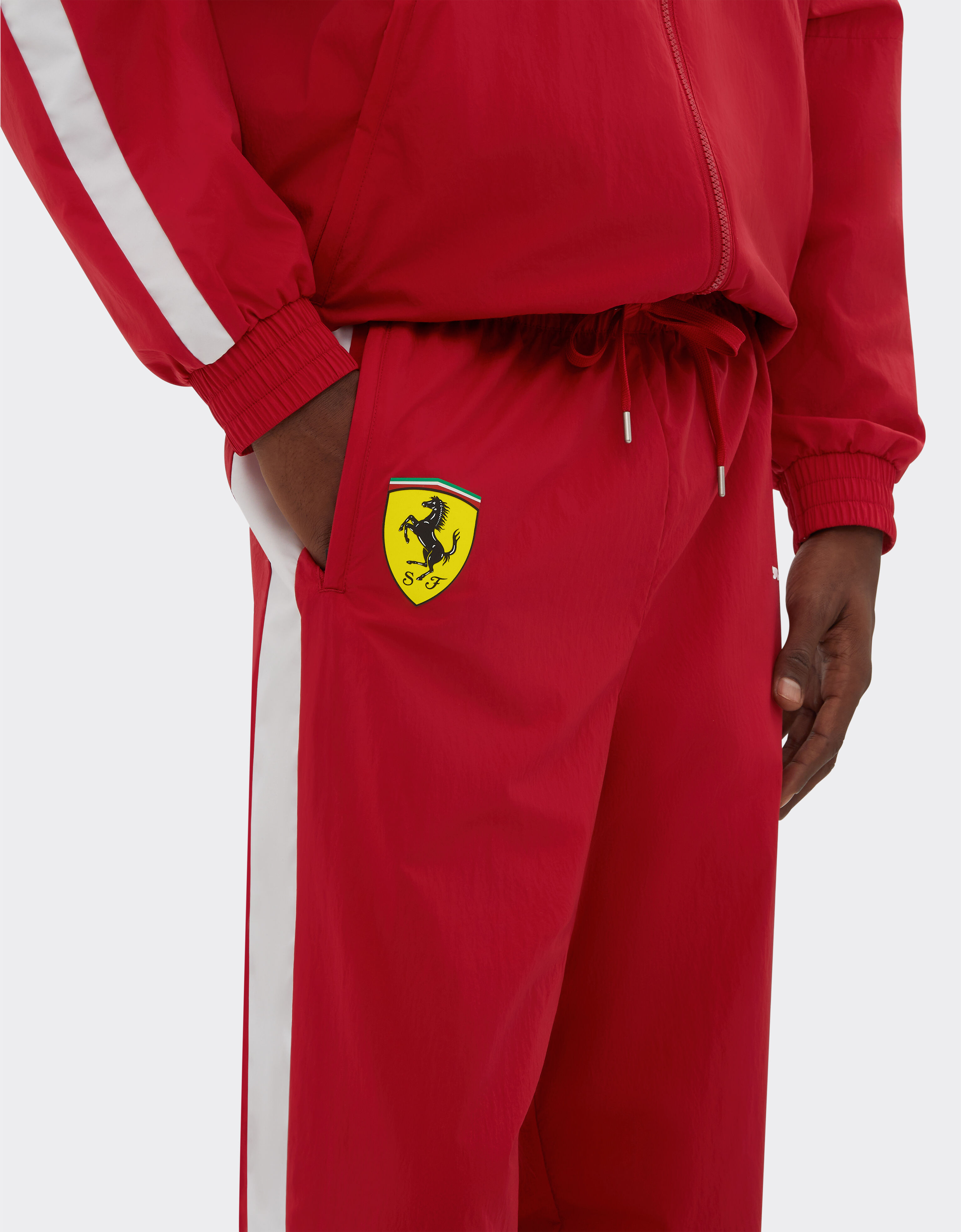 Ferrari Puma 与 Scuderia Ferrari HP 合作款2025 T7 车手长裤 红色 LA042f