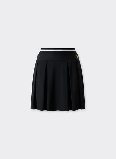  Technical piqué mini skirt Nero SJWSK0003JCO0023f