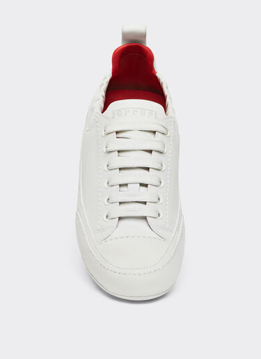Ferrari 牛巴革驾驶训练鞋 Optical White 22037f