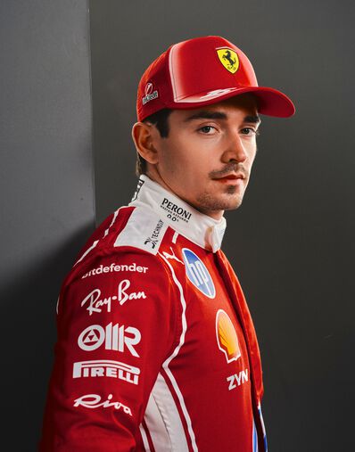 Ferrari Leclerc Replica 2026 Puma Baseball Cap for Scuderia Ferrari HP Rosso LA0HOf