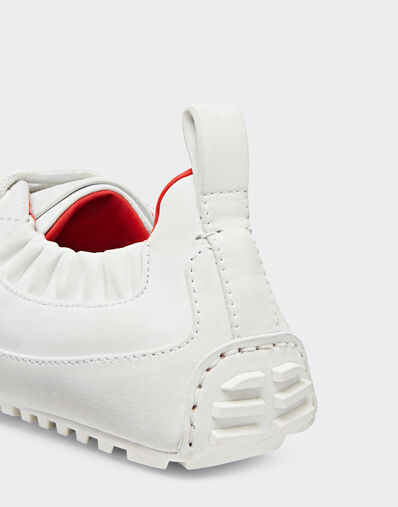 Ferrari 牛巴革驾驶训练鞋 Optical White 22037f