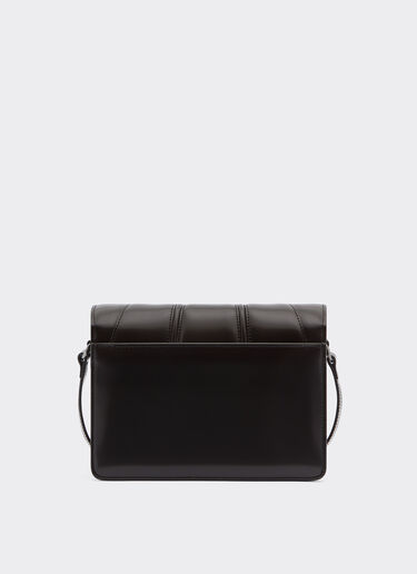 Ferrari Ferrari GT crossbody bag in brushed leather Dark Brown 21368f