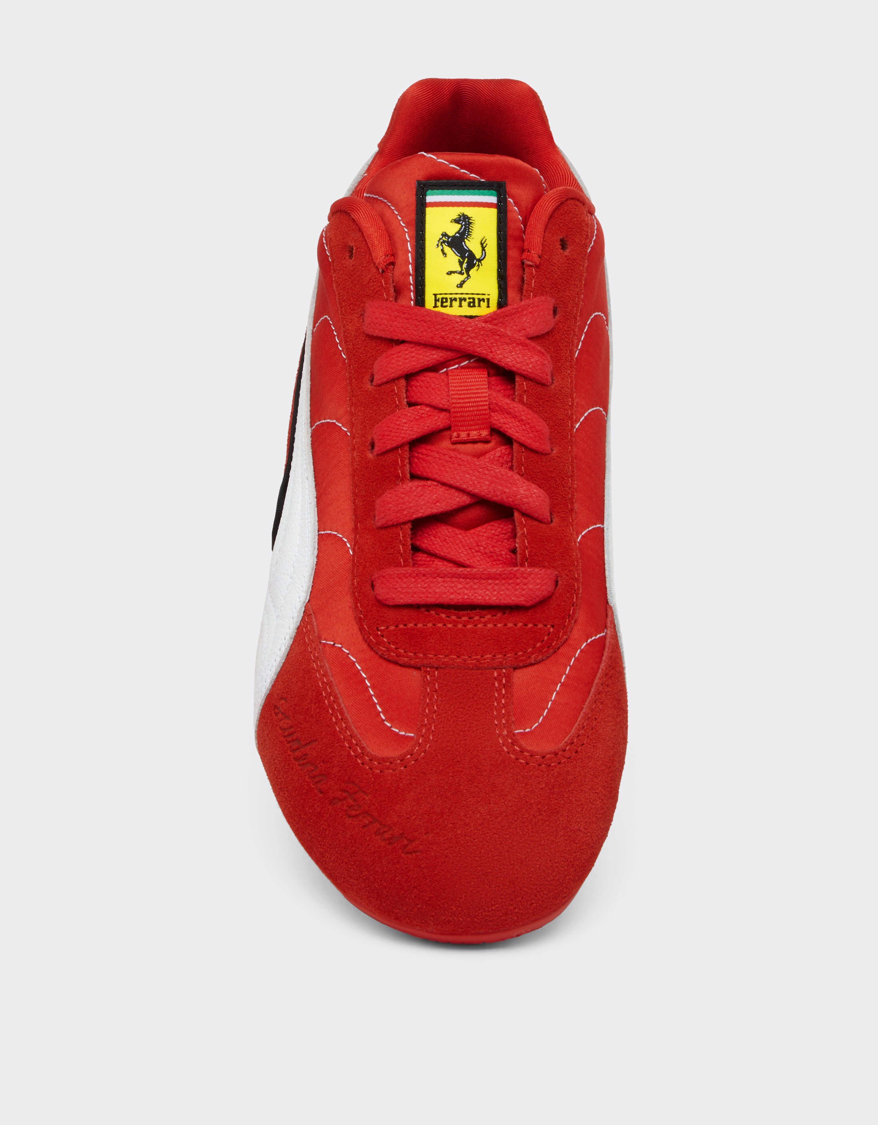 Ferrari Puma 为法拉利HP车队2025年蒙扎大奖赛打造的限量版 Rosso Corsa 红色运动鞋 Red LA0BMf