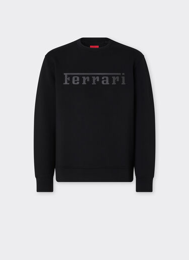 Ferrari Scuba sweatshirt with Ferrari logo Nero 51059f
