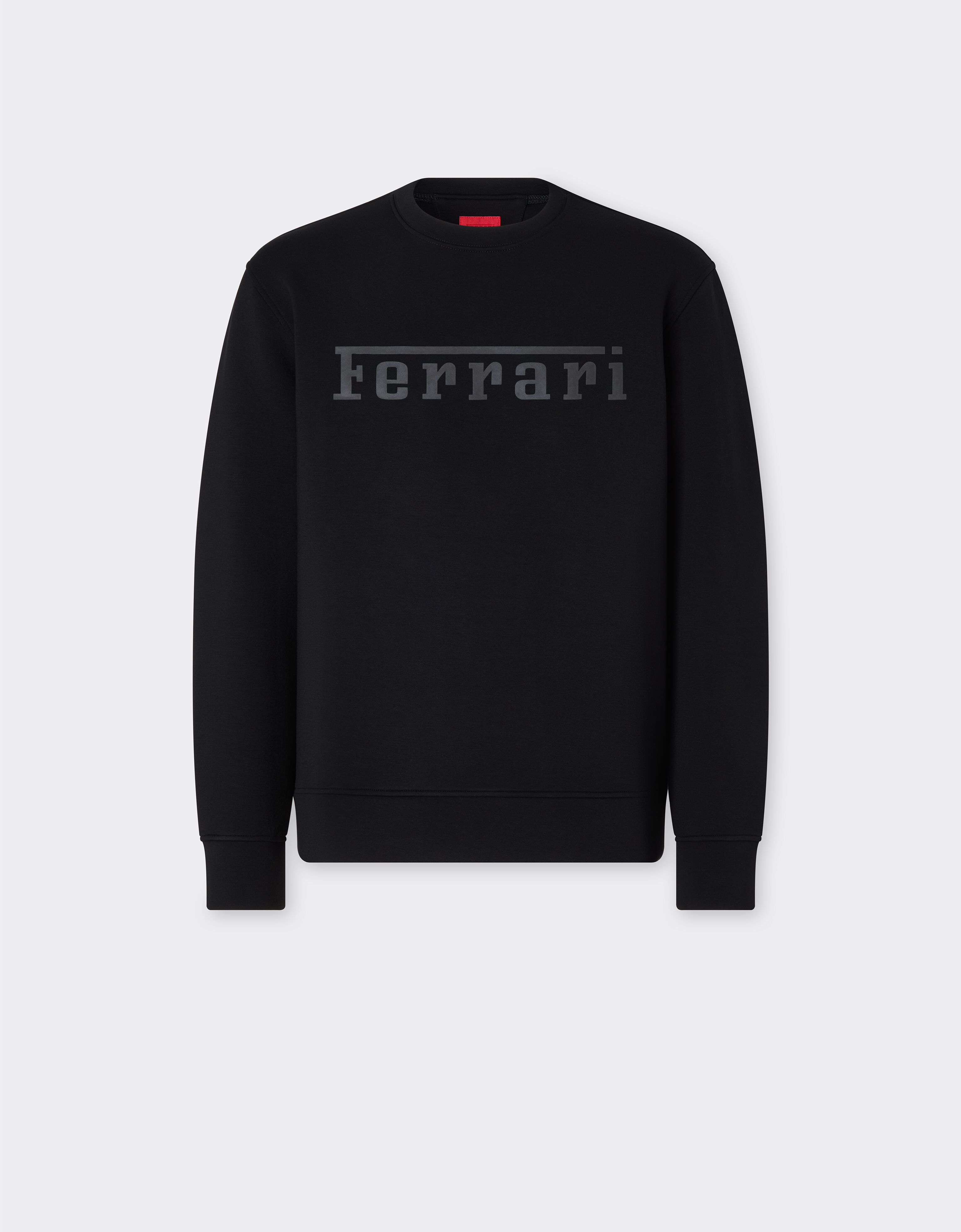Ferrari Scuba sweatshirt with Ferrari logo Nero 51059f