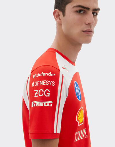 Ferrari Replica 2026 Puma T-shirt for Scuderia Ferrari HP Red LA0HDf