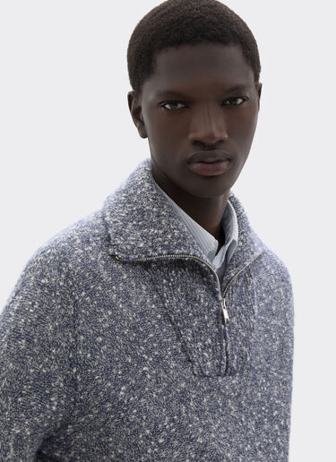 Cashmere and silk knit Ferrari Cashmere and silk knit Ultramarine 49906f