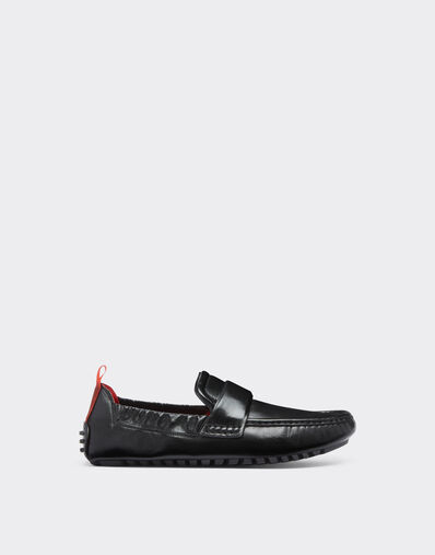 Ferrari Nappa leather driver shoe 米色 22034f