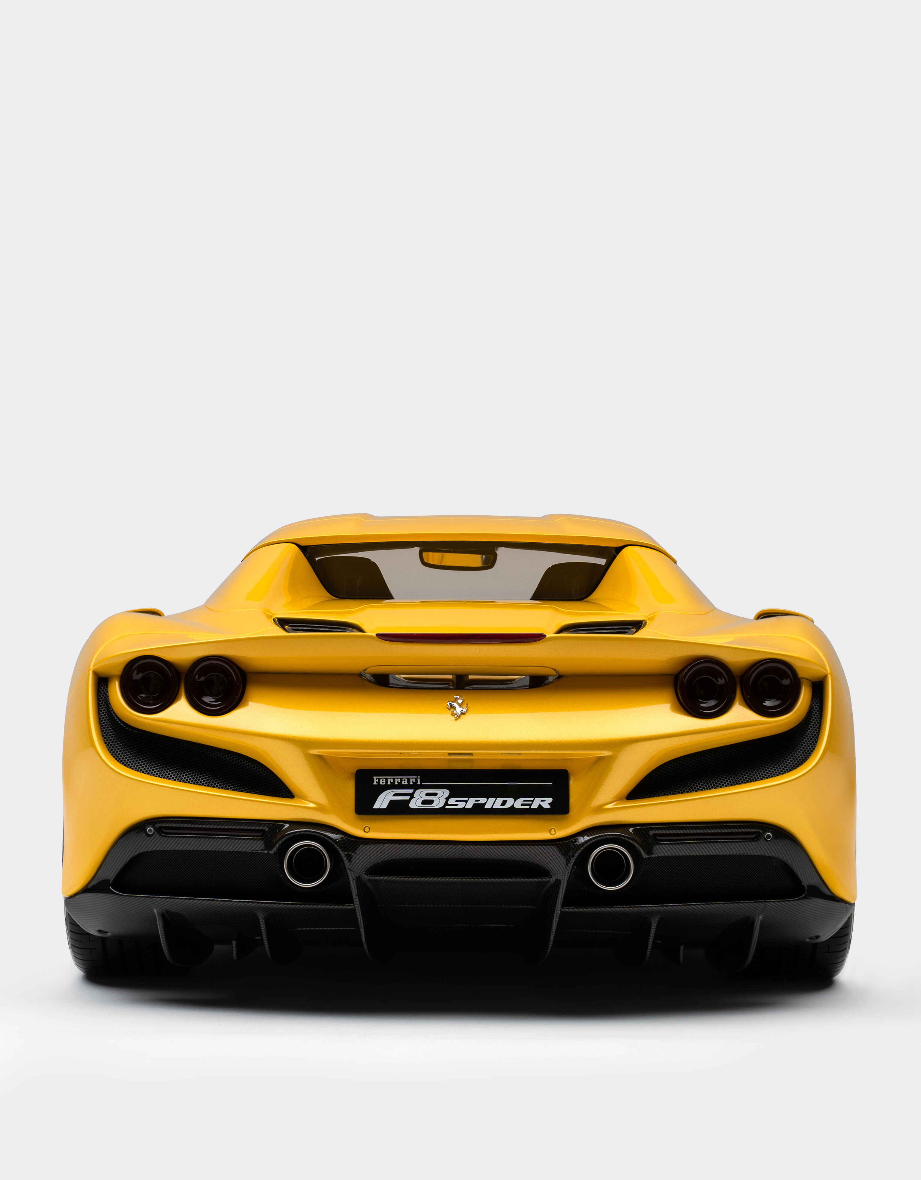 Ferrari 法拉利 F8 Tributo 1:8 模型车 黄色 F0079f